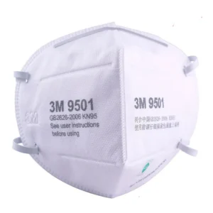 3M 9501 Anti Virus Face Mask Pack of 50 - Alpha Dentkart