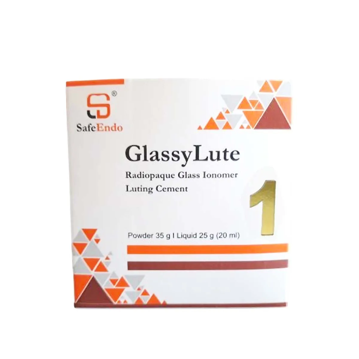 D-Tech Lute Glass Type 1 Dental Cement – GIC, For Endodontics, Exp 12+ Months