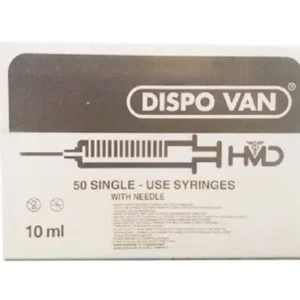 Hmd Dispo Van Syringe with Needle - 10ml