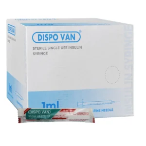 Hmd Dispo Van Insulin Syringe 1ml (U-40) | 31 Gauge | 15/64 Inch