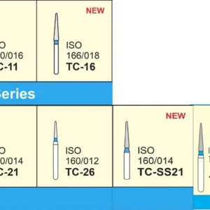 Mani Diamond Burs - Taper Conical End / Tc Series
