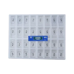 Tor VM Transparent Crowns 64 pcs- Deciduous No 1.912