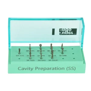 Superendo Cavity Preparation Short Shank Diamond Bur Kit