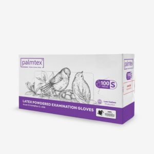 Palmtex Latex Examination Gloves (Pack of 100)
